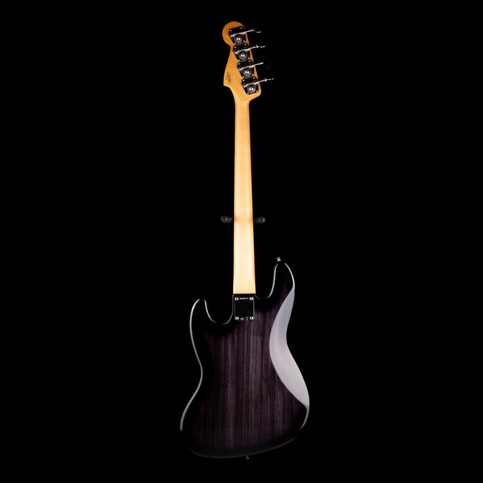 Fender Custom Shop 1964 Jazz Bass Fretless Closet Classic Ebony Transparent With Case
