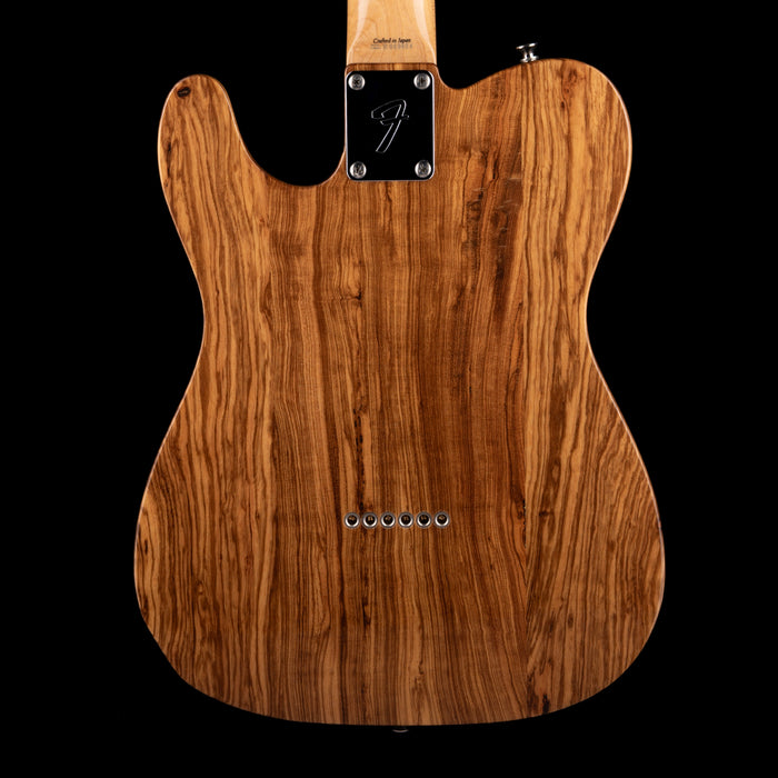 Pre Owned Fender Crafted in Japan Telecaster TL-Zebra Natural Zebrawood With OHSC