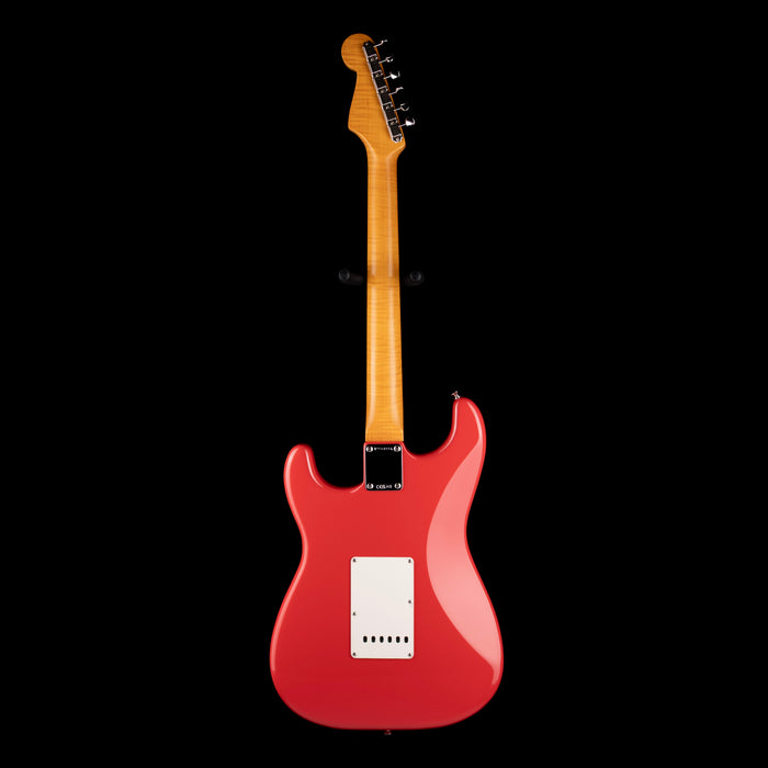 Pre Owned 2025 Fender Limited Edition American Vintage II 1961 Stratocaster AAA Flame Maple - Fiesta Red With OHSC