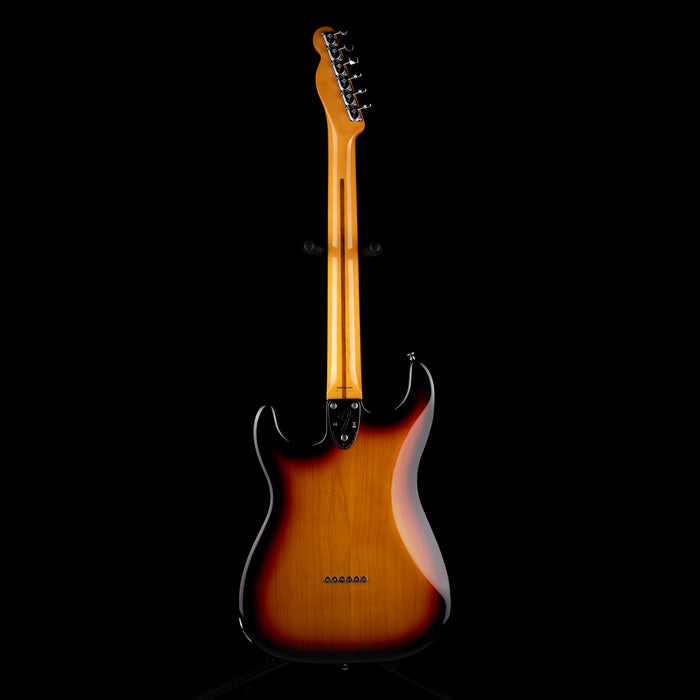 Pre-Owned 2011 Fender Made In Japan ‘72 Pawnshop Strat Thinline 3-Tone Sunburst With Gig Bag