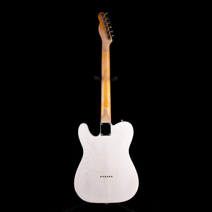 Pre Owned Partscaster T-Style Worn White Kuwabara Pickups With Gig Bag