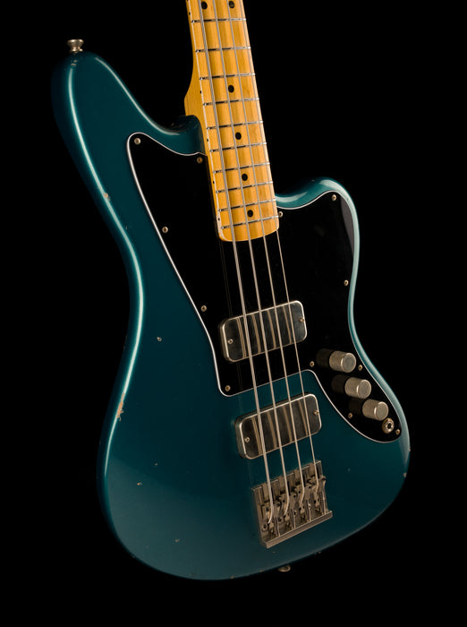 Fano Oltre JM4 Bass Light Distress Ocean Turquoise with Gig Bag