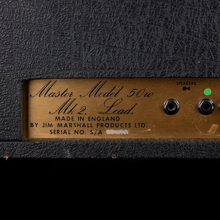 Vintage 1976 Marshall JMP 2204 Master Model Mk II 50-watt Guitar Amp Head