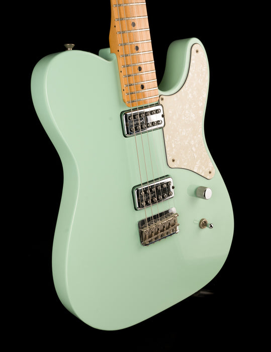 Pre Owned 2013 Fender Cabronita Telecaster Surf Green Electric Guitar