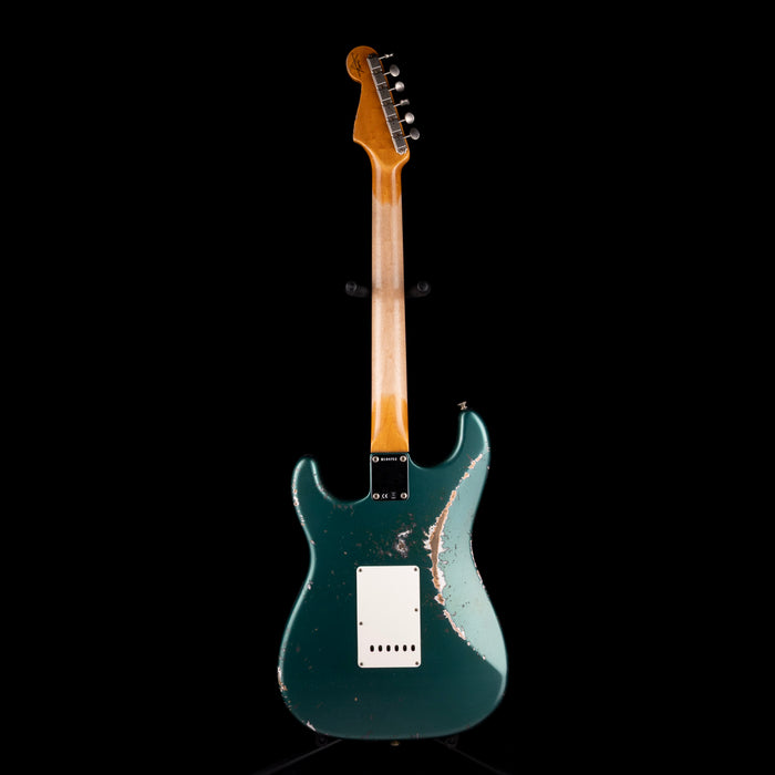 Fender Custom Shop 1962 Stratocaster Heavy Relic Sherwood Green Metallic Over Charcoal Frost Metallic