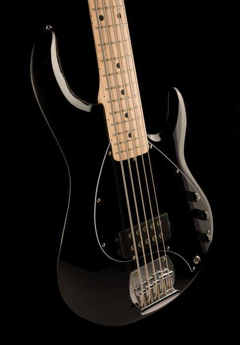 Used Sterling Music Man Sub Series StingRay 5 Black with Gig Bag