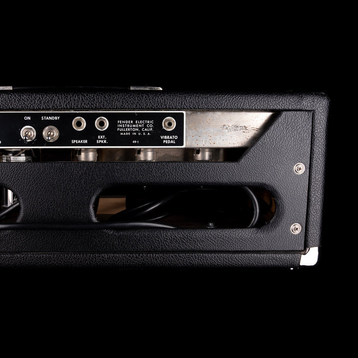 Pre-Owned 1966 Fender Showman Guitar Amp Head - Black