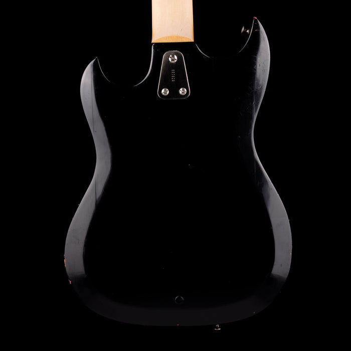Pre-Owned Hagstrom H-12 Black 12-string Electric Guitar With OHSC