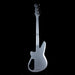 Reverend Thundergun Bass Metallic Silver Freeze with Gig Bag