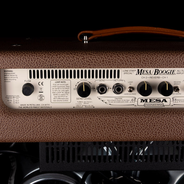 Pre-Owned Mesa Boogie Lonestar Special 2x12" Guitar Amp Combo Cocoa Bronco With Cover and Footswitch