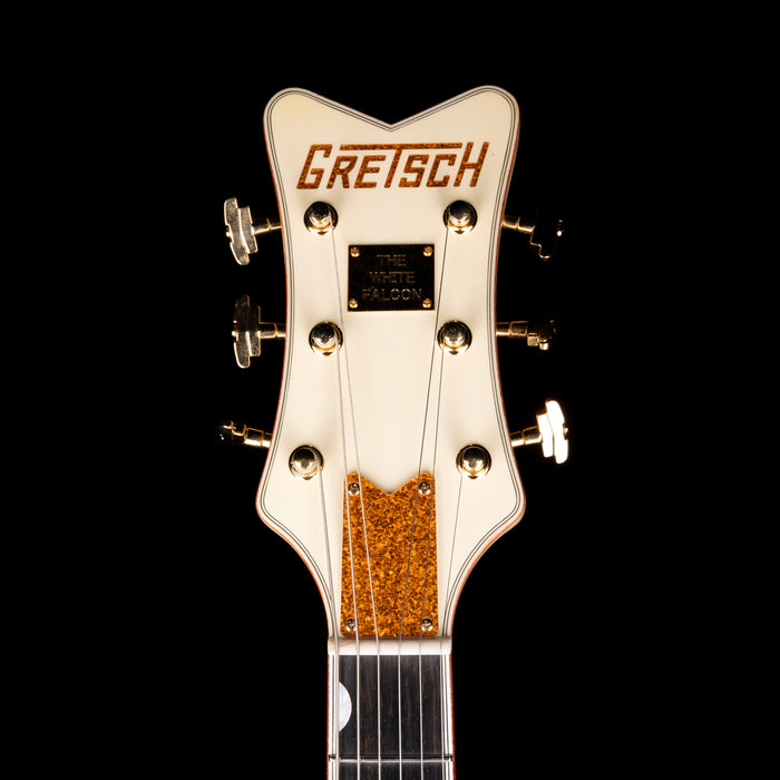 Used 2016 Gretsch G6136T-59 Vintage Select '59 Falcon Hollow Body Vintage White with OHSC