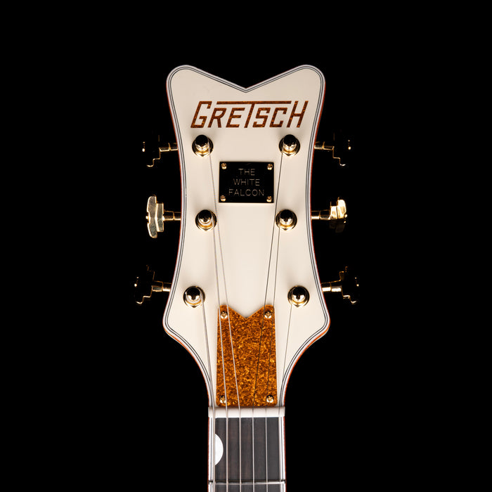 Gretsch G6136T-59 Vintage Select '59 White Falcon Lacquer Vintage White with Case