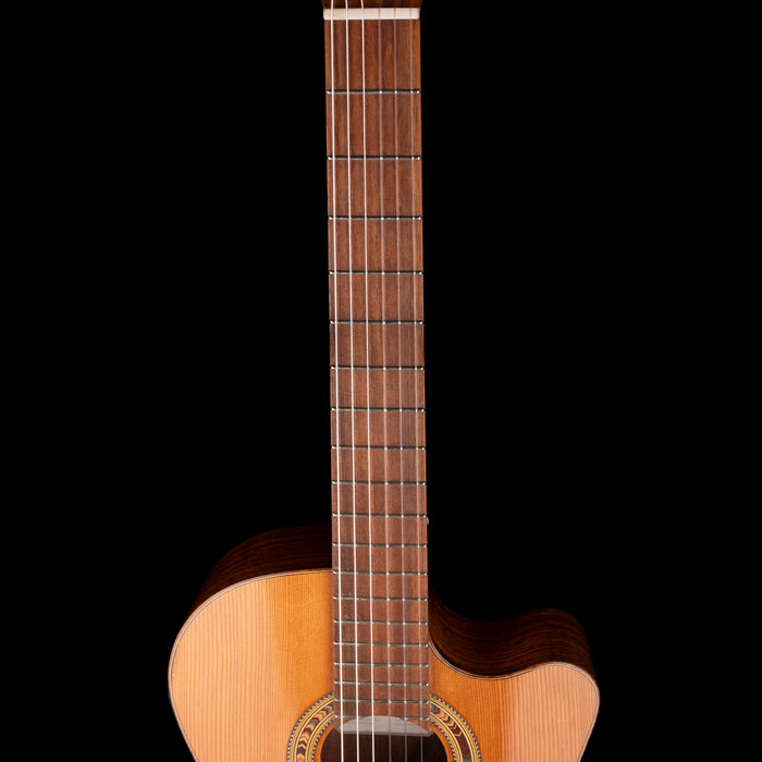 Used Kremona Fiesta F65CW - TLR - Natural Nylon Acoustic Electric Guitar With Gig Bag