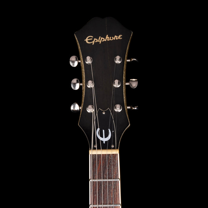 Pre-Owned 1997 Epiphone Casino SF Silver Metal Flake With Gig Bag
