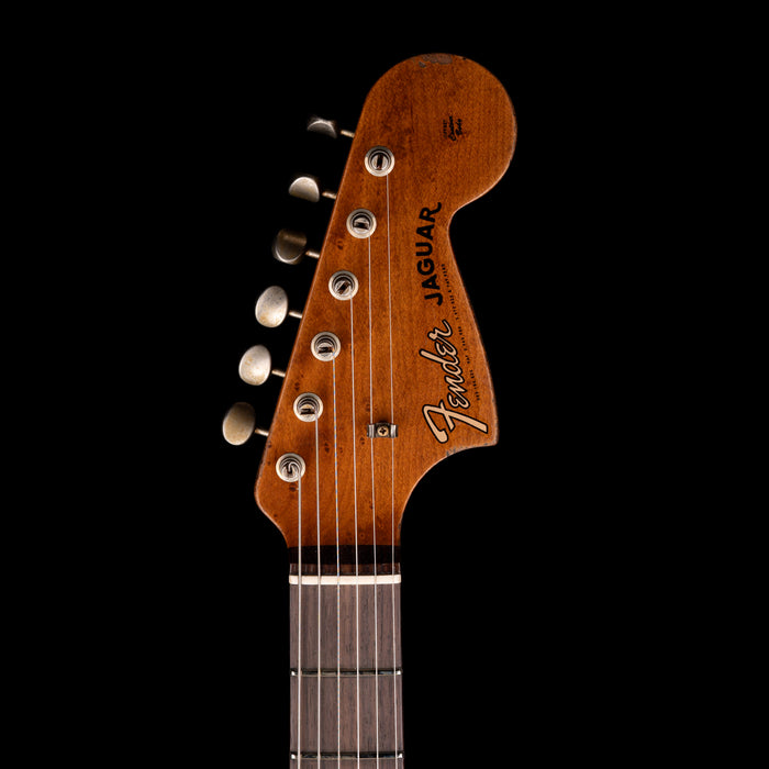 Fender Custom Shop Roasted 1962 Jaguar Journeyman Relic Wide Fade 2-Tone Sunburst With Case