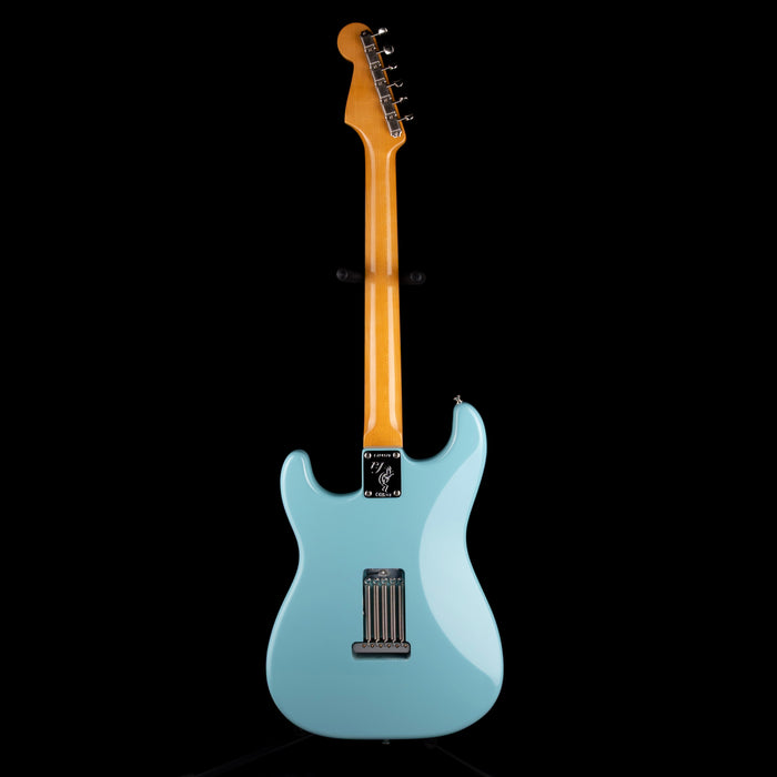 Used 2024 Fender Eric Johnson Stratocaster Tropical Turquoise With OHSC