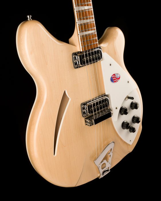 Rickenbacker 360 Mapleglo Semi Hollow Guitar With Case