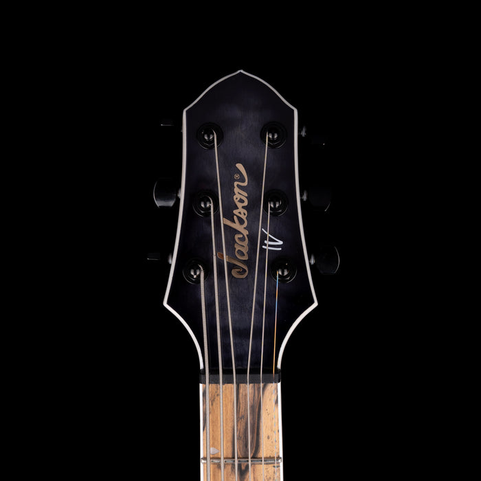 Jackson Pro Plus Sleep Token IV Monarkh SC Transparent Black Burst with Gig Bag