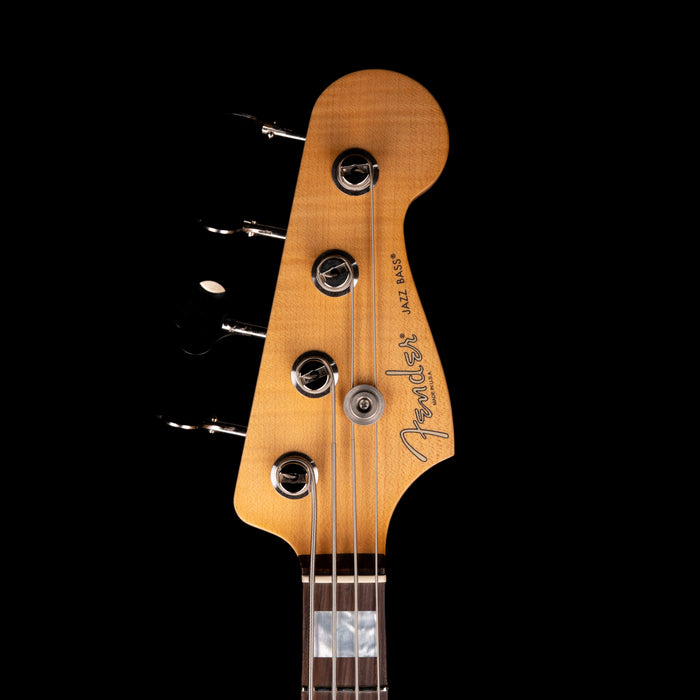 Fender Custom Shop Custom Classic Jazz Bass PJ NOS Firemist Silver With Case