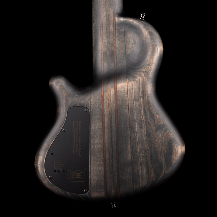 Mayones Cali 4 Bass Buckey Burl Antique Black with Case
