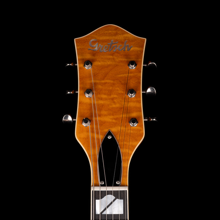 Gretsch Custom Shop Masterbuilt G6120CS 1962 Doublecut Closet Classic Dark Transparent Amber