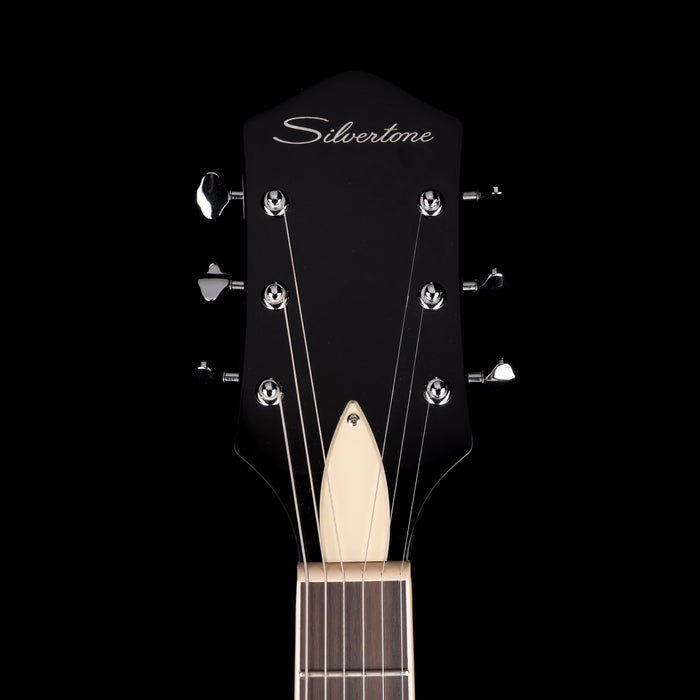 Pre-Owned Silvertone 1446V Black with Case