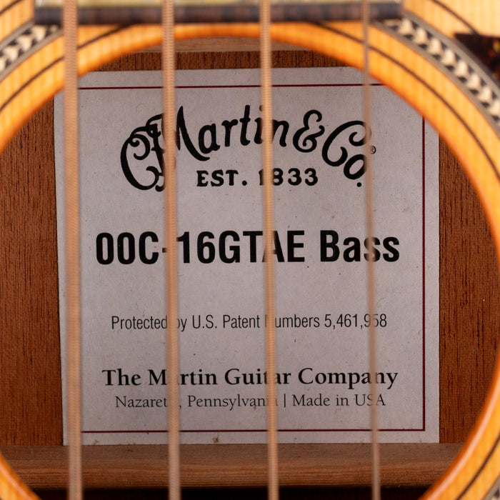 Pre-Owned 2005 Martin Acoustic Bass 00C-16GTAE Natural