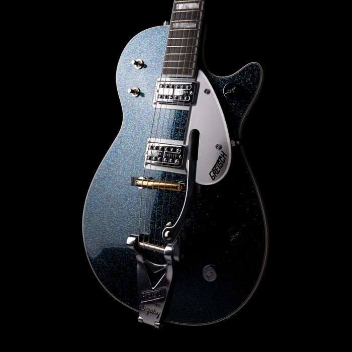 Gretsch Custom Shop Masterbuilt Gonzalo Madrigal G6128CS 1959 Duo Jet NOS Black Holoflake With Case