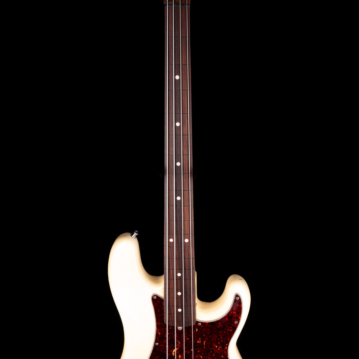 Vintage 1979 Fender Precision Bass Fretless Conversion Olympic White