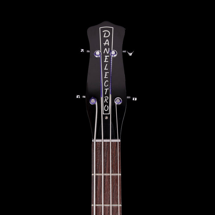 Used 2022 Danelectro ‘59 Shorthorn Black DC Bass with Gig Bag