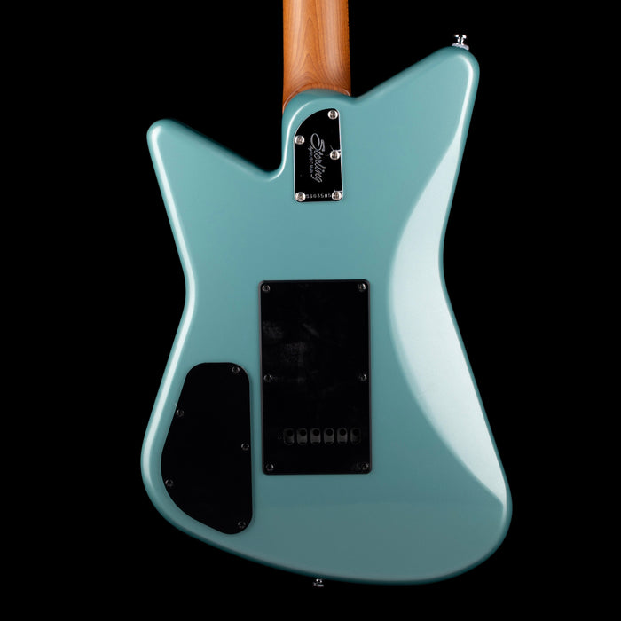 Used Sterling by Music Man Mariposa Dorado Green with Hardshell Case