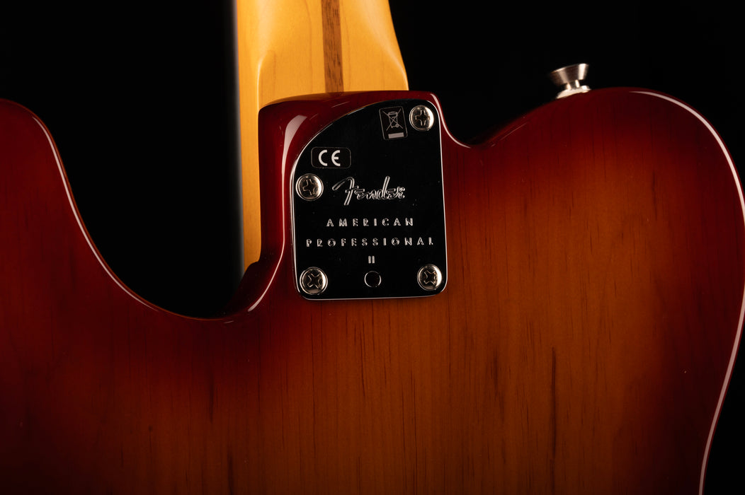 Pre Owned 2021 Fender American Professional II Telecaster Maple Neck With OHSC