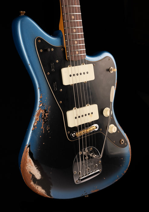 Fender Custom Shop 1963 Jazzmaster Heavy Relic Dark Night - Truetone Color Set