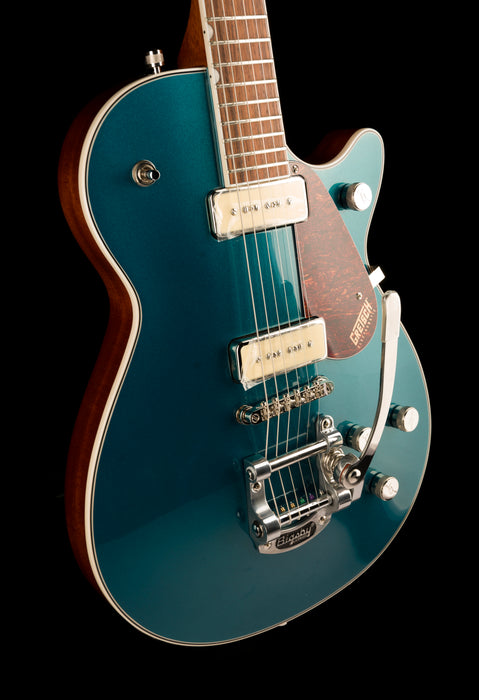 Used Gretsch G5210T-P90 Electromatic Jet Two 90 Single-Cut Petrol With OHSC