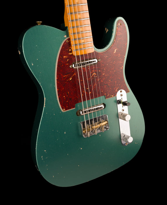Fender Custom Shop Masterbuilt Dennis Galuszka Subsonic Telecaster Journeyman Relic Sherwood Green Metallic