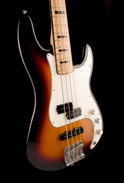 Pre Owned 2014 Fender Special Run Deluxe PJ Bass 3-Color Sunburst With Gig Bag