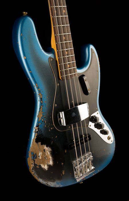 Fender Custom Shop 1963 Jazz Bass Heavy Relic Dark Night Truetone Color Set