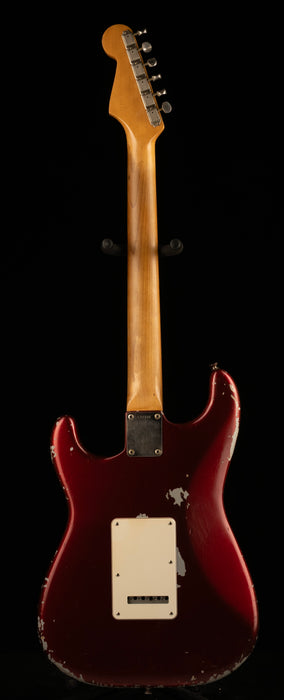 Vintage Fender 1965 Stratocaster Refinished Dark Red with Case
