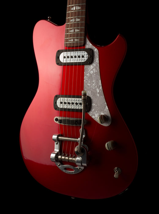 Pre Owned Powers Electric A-Type Crystal Red Metallic with Softshell Case - 2