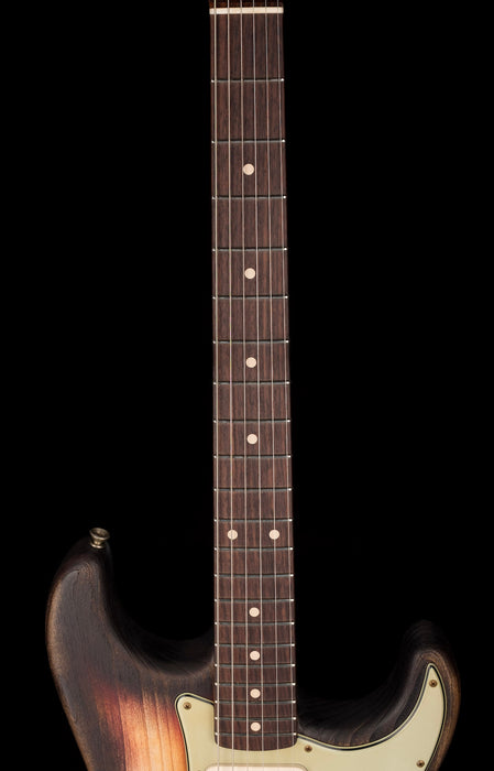 Fender Custom Shop Masterbuilt Paul Waller 1961 Stratocaster Heavy Weathered 3-Tone Sunburst With Case