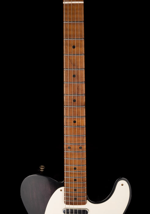 Fender Custom Shop Masterbuilt David Brown 1957 Telecaster Relic Ebony Transparent With Case