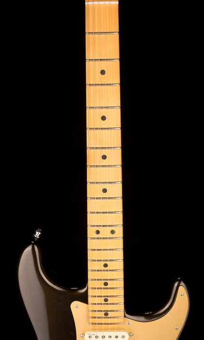 Pre Owned 2023 Fender American Ultra Stratocaster HSS Texas Tea With OHSC