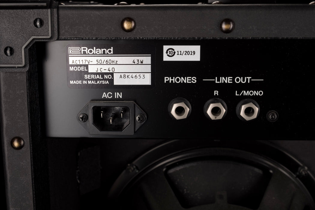 Used Roland JC-40 Guitar Amp Combo