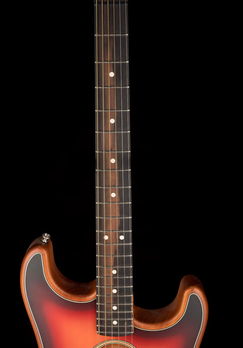 Used Fender Acoustasonic Stratocaster Sunburst With Gig Bag