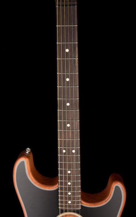 Used Fender Acoustasonic Stratocaster Black With Gig Bag