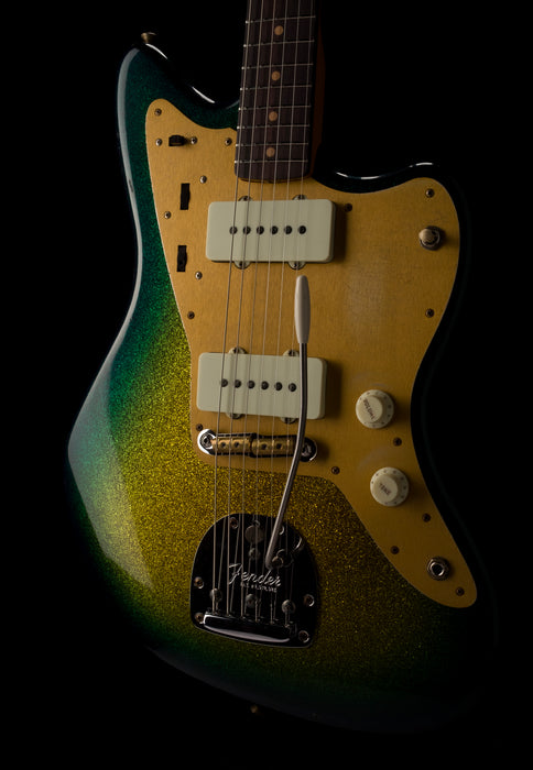 Fender Custom Shop 1958 Jazzmaster Journeyman Relic Surf Green Sparkle Burst With Case