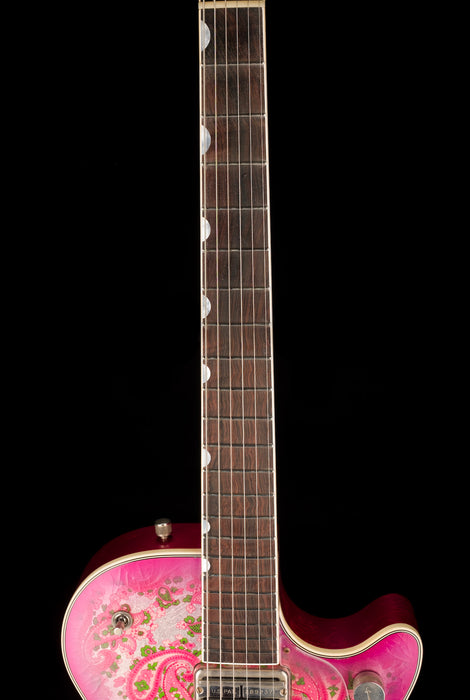 Gretsch Custom Shop Masterbuilt Stephen Stern G6128-JR Duo Jet Jr. Relic Pink Paisley With Case