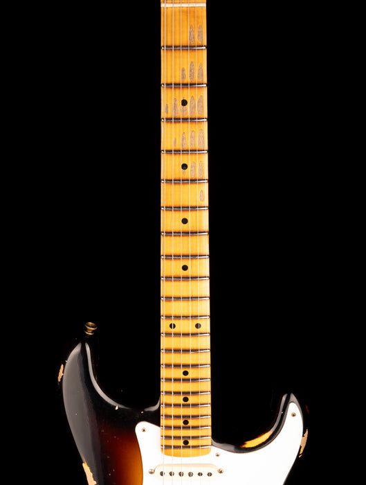 Fender Custom Shop Limited Edition Troposphere Strat Hard-Tail Heavy Relic Super Faded Aged 2-Color Sunburst
