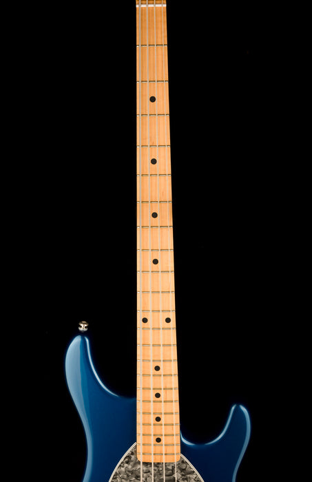 Pre Owned Ernie Ball Music Man Sterling 4-String Pearl Blue Bass With Case