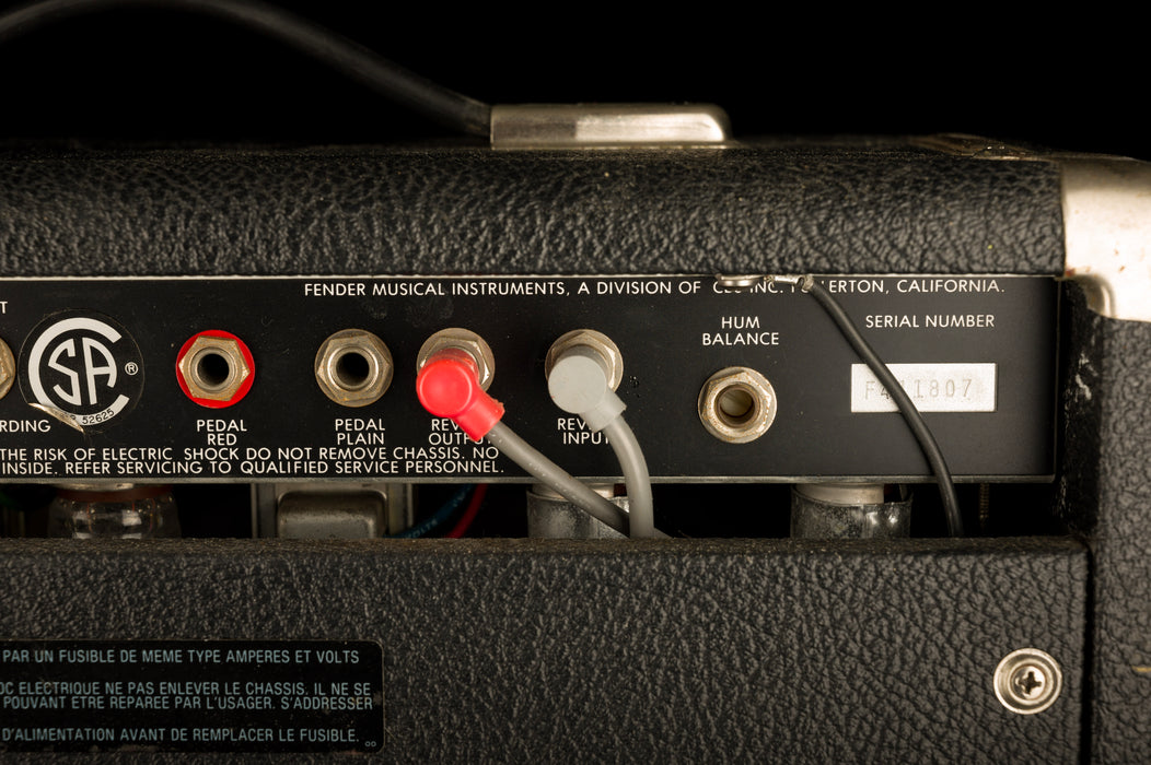 Pre Owned 1995 Fender Super Champ Black Guitar Amp Combo